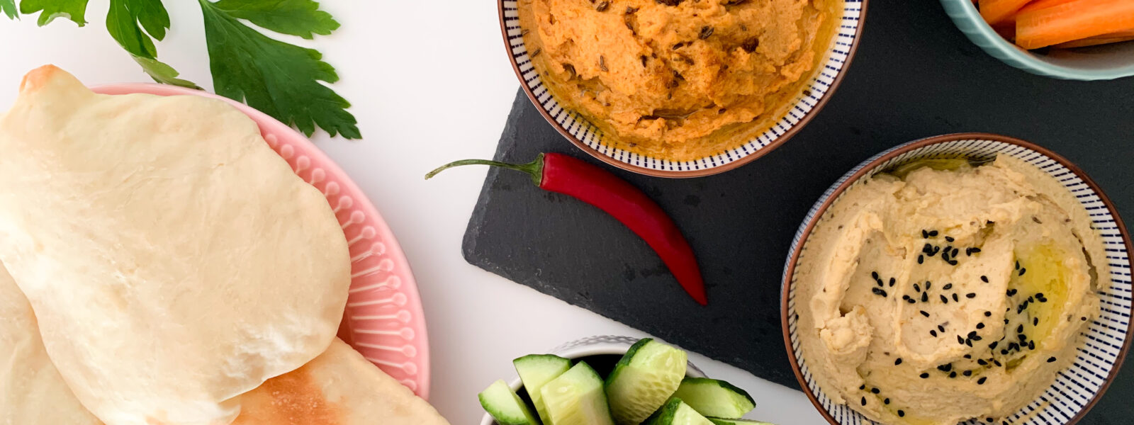 Jak zrobić hummus & domową pitę