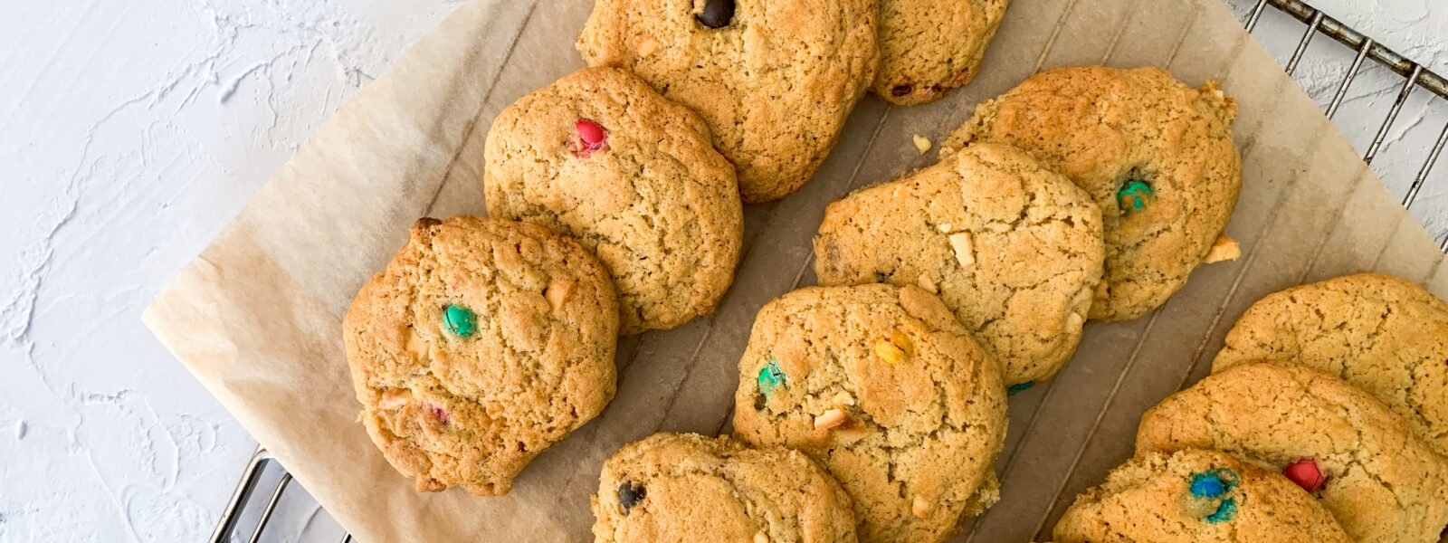 Ciasteczka z M&M’s i solą