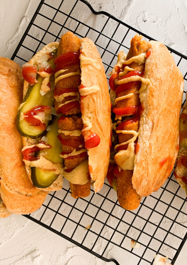 Vege hot-dog