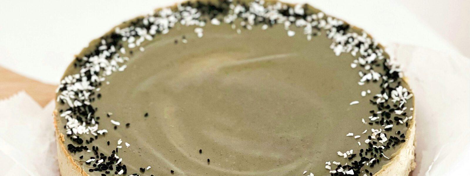 Sernik matcha