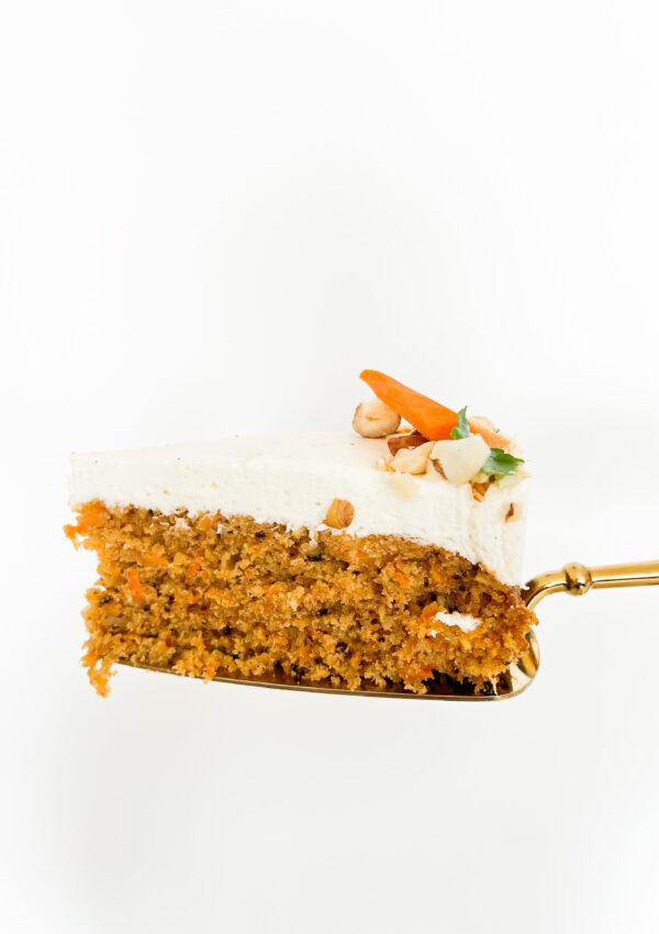 Ciasto marchewkowe z kremem waniliowym