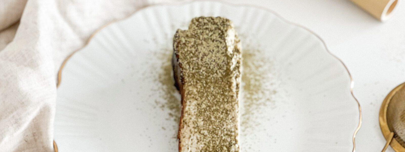 Sernik Baskijski Matcha