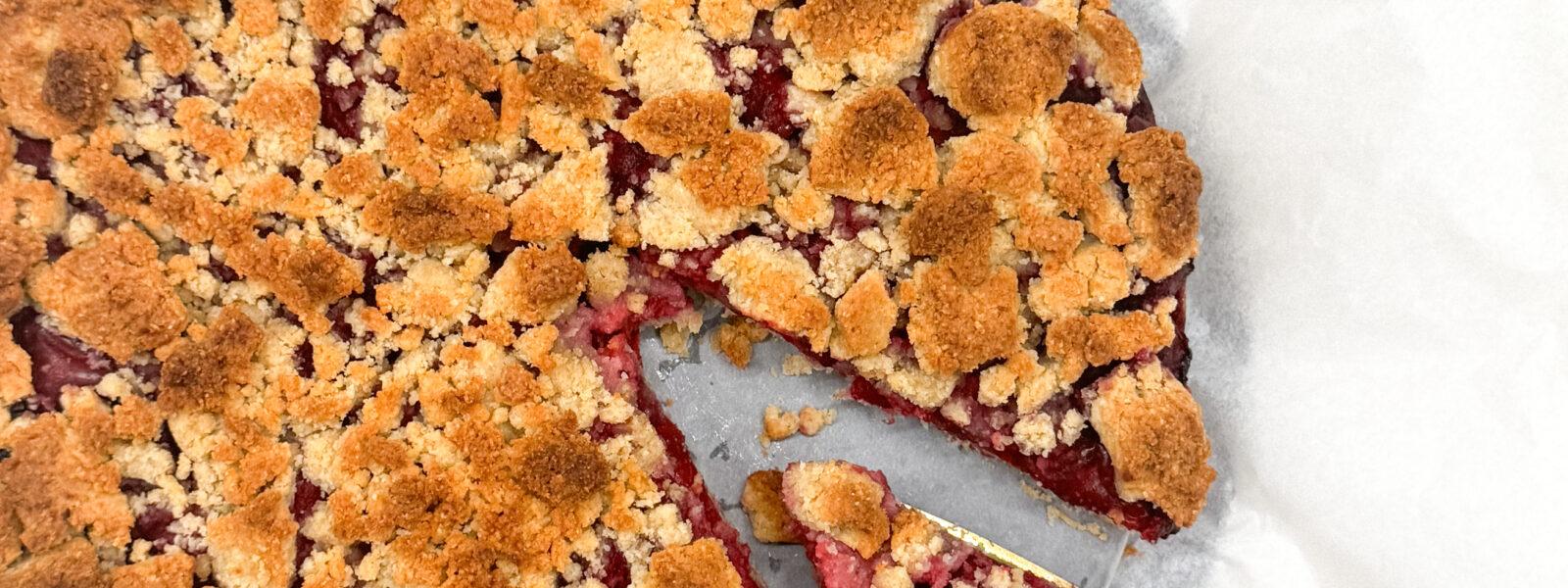 Cherry pie – placek wiśniowy bez cukru