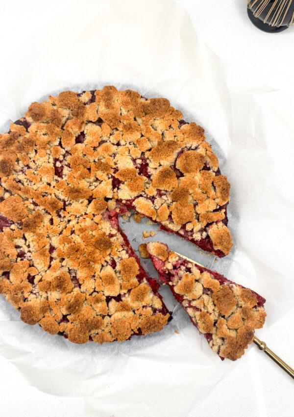 Cherry pie – placek wiśniowy bez cukru